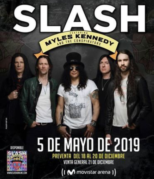 SLASH FT MYLES KENNEDY AND THE CONSPIRATORS